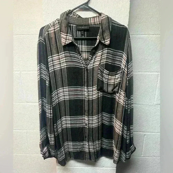 Lane Bryant flannel - Picture 1 of 4